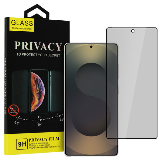 Ochranná fólia na displej Privacy OEM Shield Screen pre Samsung Galaxy S25 Ultra S938, tvrdené sklo, plné lepidlo