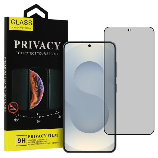 Ochranná fólia na displej Privacy OEM Shield Screen pre Samsung Galaxy S25 S931, tvrdené sklo, plné lepidlo