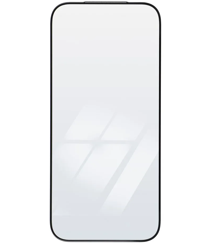 Ochranná fólia na displej OEM Ultra Strong 45KG pre Apple iPhone 17e / 16e / 14 / 13 Pro, tvrdené sklo, plné lepidlo, 2.5D, čierna