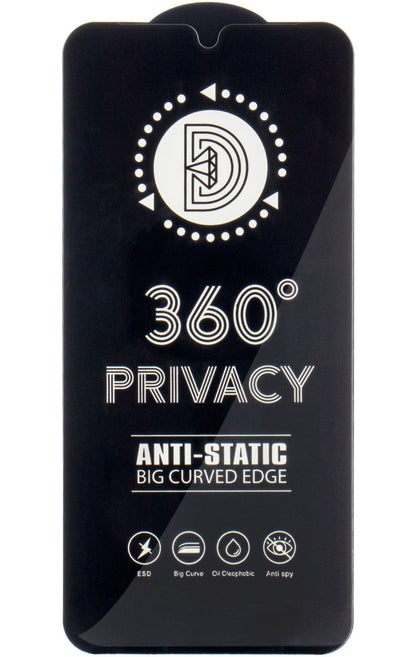 Ochranná fólia na displej Privacy OEM 360 pre Samsung Galaxy A37 5G, tvrdené sklo, plné lepidlo