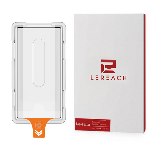 Ochranná fólia na vonkajší displej Lereach pre Samsung Galaxy Z Fold8 Ultra F976 / Z Fold7 F966, tvrdené sklo, plné lepidlo, čierna