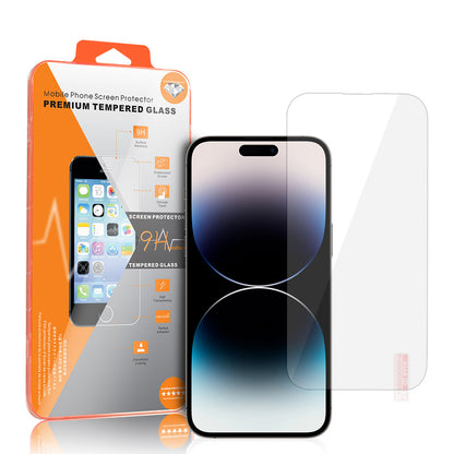 Ochranná fólia na displej OEM Orange pre Apple iPhone 18 Pro / 17 Pro / 17 / 16 Pro, tvrdené sklo, plné lepidlo