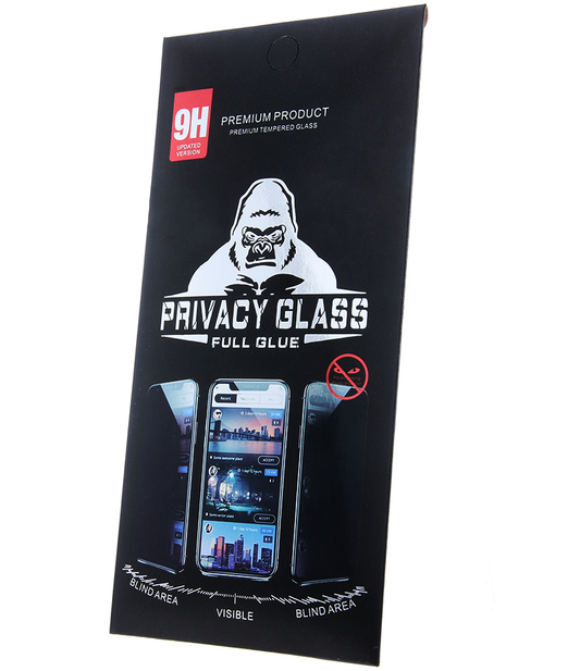 Ochranná fólia na displej Privacy OEM pre Apple iPhone 18 Pro Max, tvrdené sklo, plné lepidlo