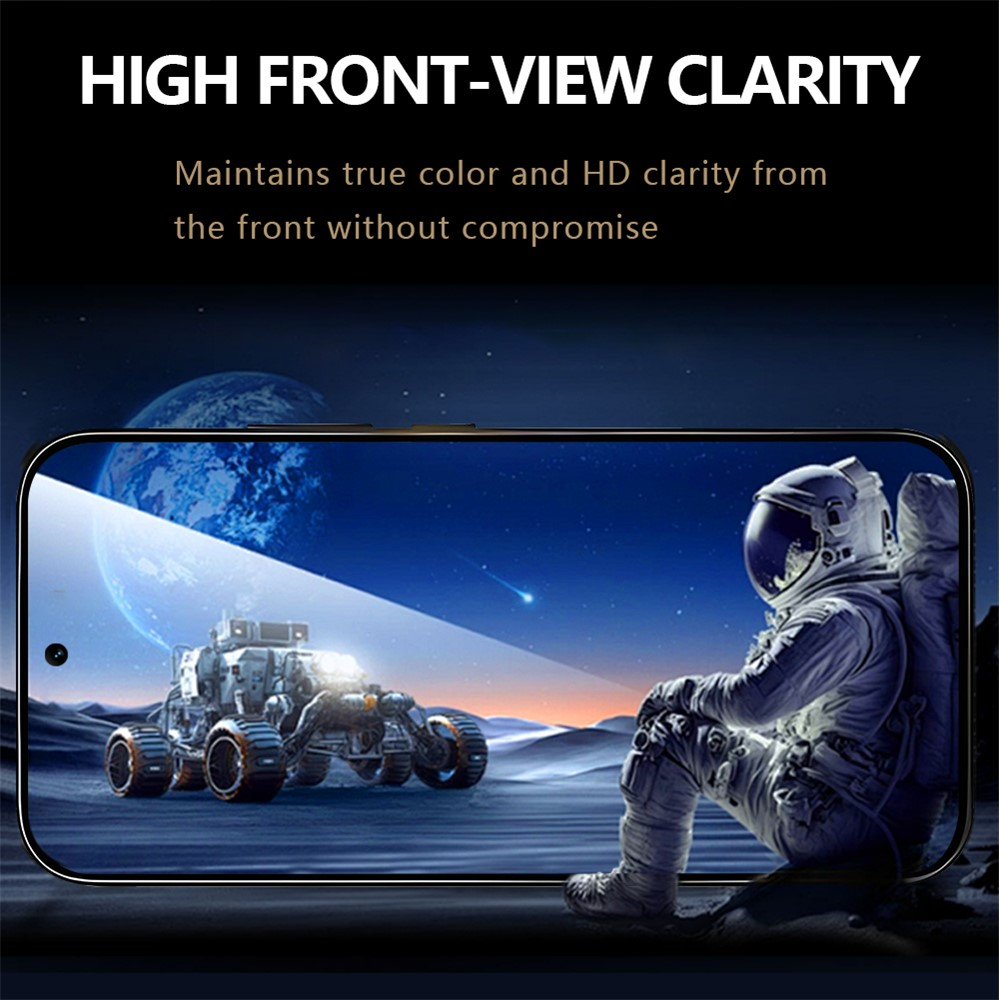 Ochranná fólia na displej Privacy Lereach pre Xiaomi 17T Pro, tvrdené sklo, plné lepidlo, sada 2 kusy