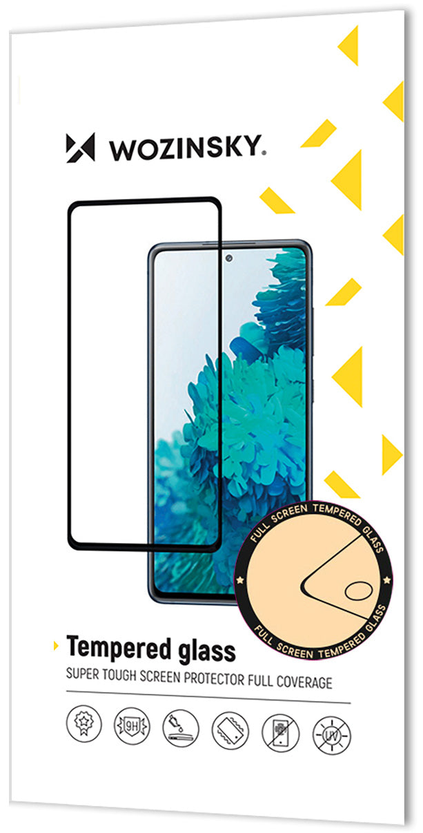 Ochranná fólia na displej WZK pre Samsung Galaxy S25 S931, tvrdené sklo, celoplošné lepidlo, čierna