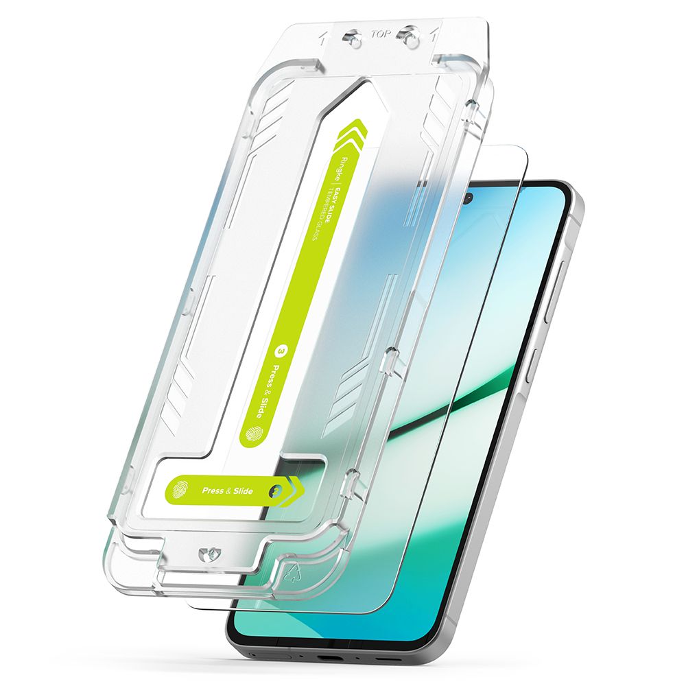 Ochranná fólia na displej Ringke Easy Slide pre Samsung Galaxy A56 A566, Tvrdené sklo, Full Glue, Sada 2 kusy