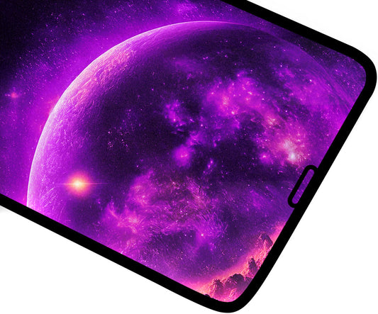 Ochranná fólia na displej OEM pre Apple iPhone 14 Pro, tvrdené sklo, plné lepidlo, sada 10 kusov, 9D, čierna