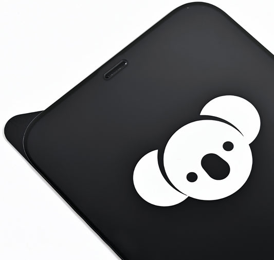 Ochranná fólia na obrazovku Bear HD pre Apple iPhone 17 Air, tvrdené sklo, plné lepidlo, čierna