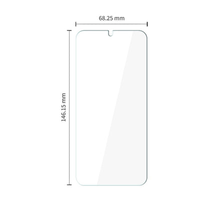 Tech-Protect Screen Protector for Samsung Galaxy S25 S931 / S24 S921, Tempered Glass, Full Glue, Set of 10 Pieces