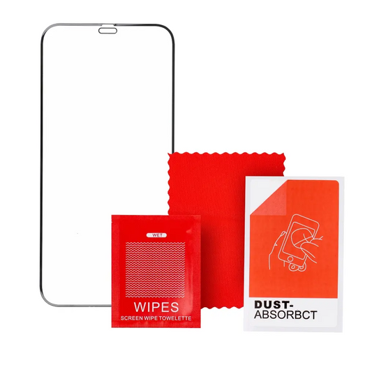 Ochranná fólia na displej Veason PRO pre Apple iPhone 17 / 16 Pro, tvrdené sklo, plné lepidlo, 6D, čierna