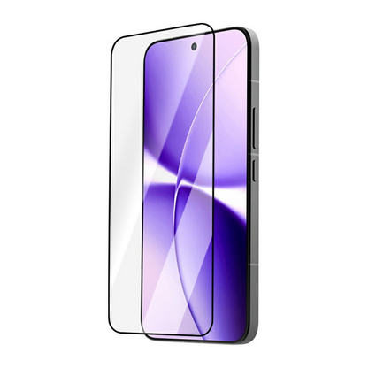 Ochranná fólia na displej Lereach pre Xiaomi Poco X8 Pro Max, tvrdené sklo, plné lepidlo, čierna