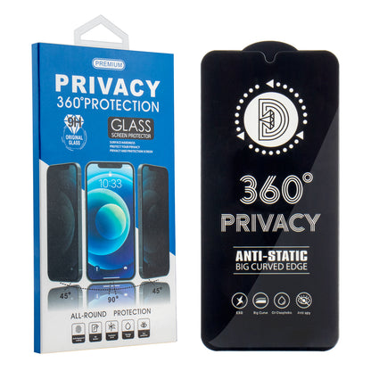 Ochranná fólia na displej Privacy OEM 360 pre Samsung Galaxy A37 5G, tvrdené sklo, plné lepidlo