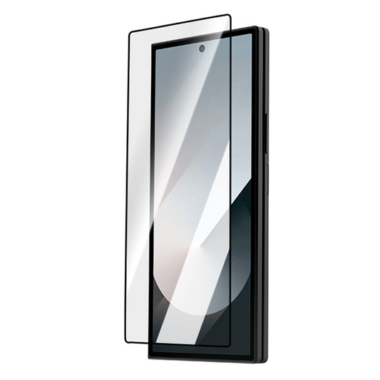Ochranná fólia na vonkajší displej Lereach pre Samsung Galaxy Z Fold8 Ultra F976 / Z Fold7 F966, tvrdené sklo, plné lepidlo, čierna