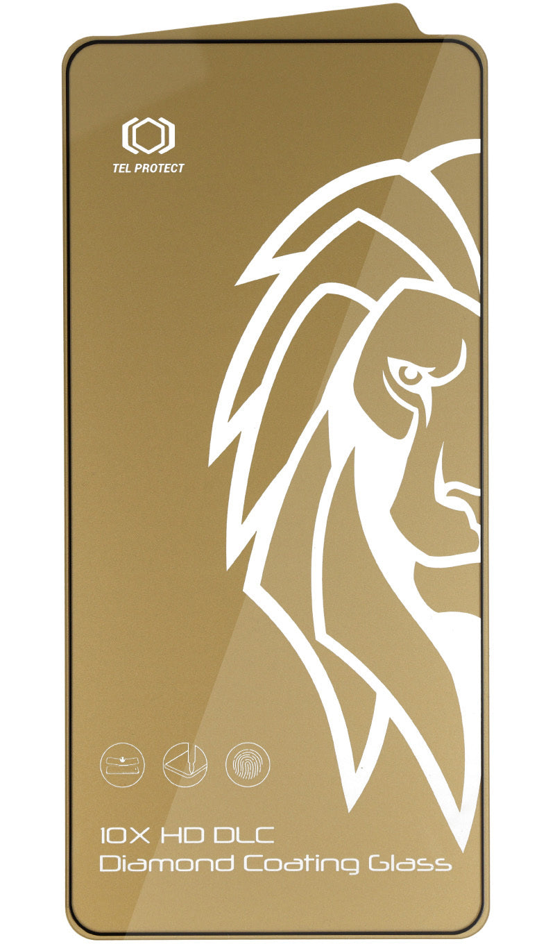 Ochranné sklo na displej Tel Protect 10X HD DLC Diamond Coating pre Samsung Galaxy S26 Ultra S948, tvrdené sklo, celoplošné lepenie, čierne