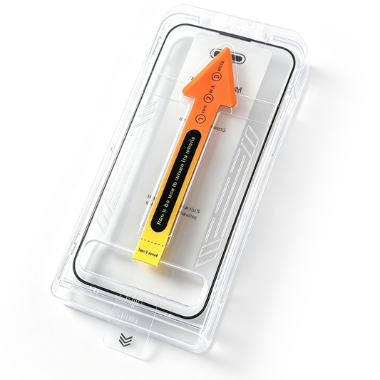 Ochranné sklo na displej OEM Dust Free Easy Fit pre Samsung Galaxy S26 S942, tvrdené sklo, celoplošné lepenie, čierne