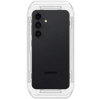 Ochranná fólia na displej Spigen GlastR EZ FIT pre Samsung Galaxy S25+ S936 / S24+ S926, Tvrdené sklo, Full Glue, Sada 2 kusy AGL07432