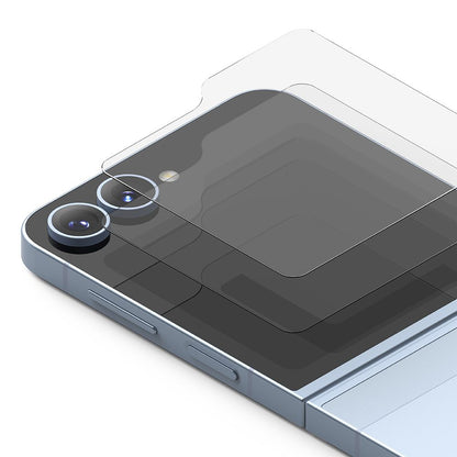 Ochranná fólia Ringke Cover Display pre vonkajší displej Samsung Galaxy Z Flip6 F741, Kalené sklo, AB Ultra Glue, Sada 2 kusy