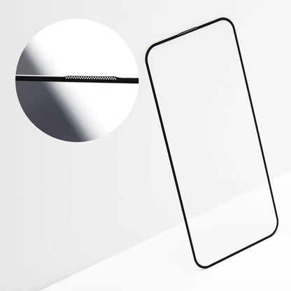Ochranná fólia na displej OEM OG Premium pre Apple iPhone 17 Pro, Tvrdené sklo, Full Glue, Čierna