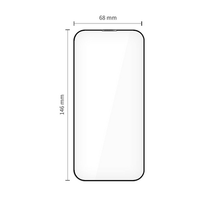 Ochranná fólia na displej Tech-Protect Quick Set+ pre Apple iPhone 17, Kalené sklo, Full Glue, Sada 2 kusy, Čierna