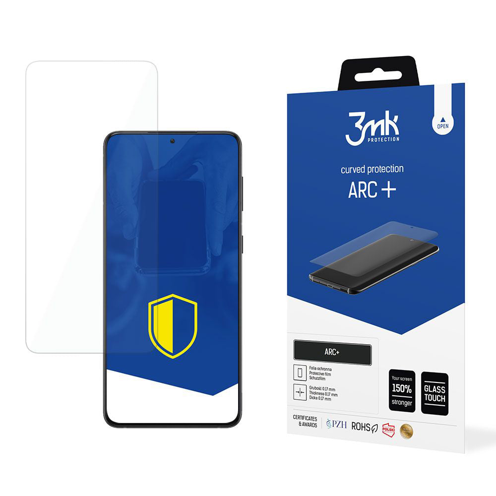 3MK ARC+ Screen Protector Film for Samsung Galaxy S21 5G G991, Plastic