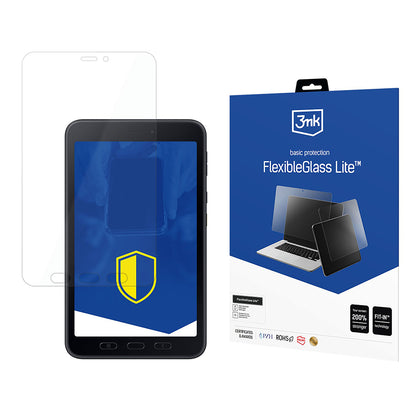 Ochranná fólia na obrazovku 3MK FlexibleGlass Lite pre Samsung Galaxy Tab Active5, flexibilné sklo, plné lepidlo