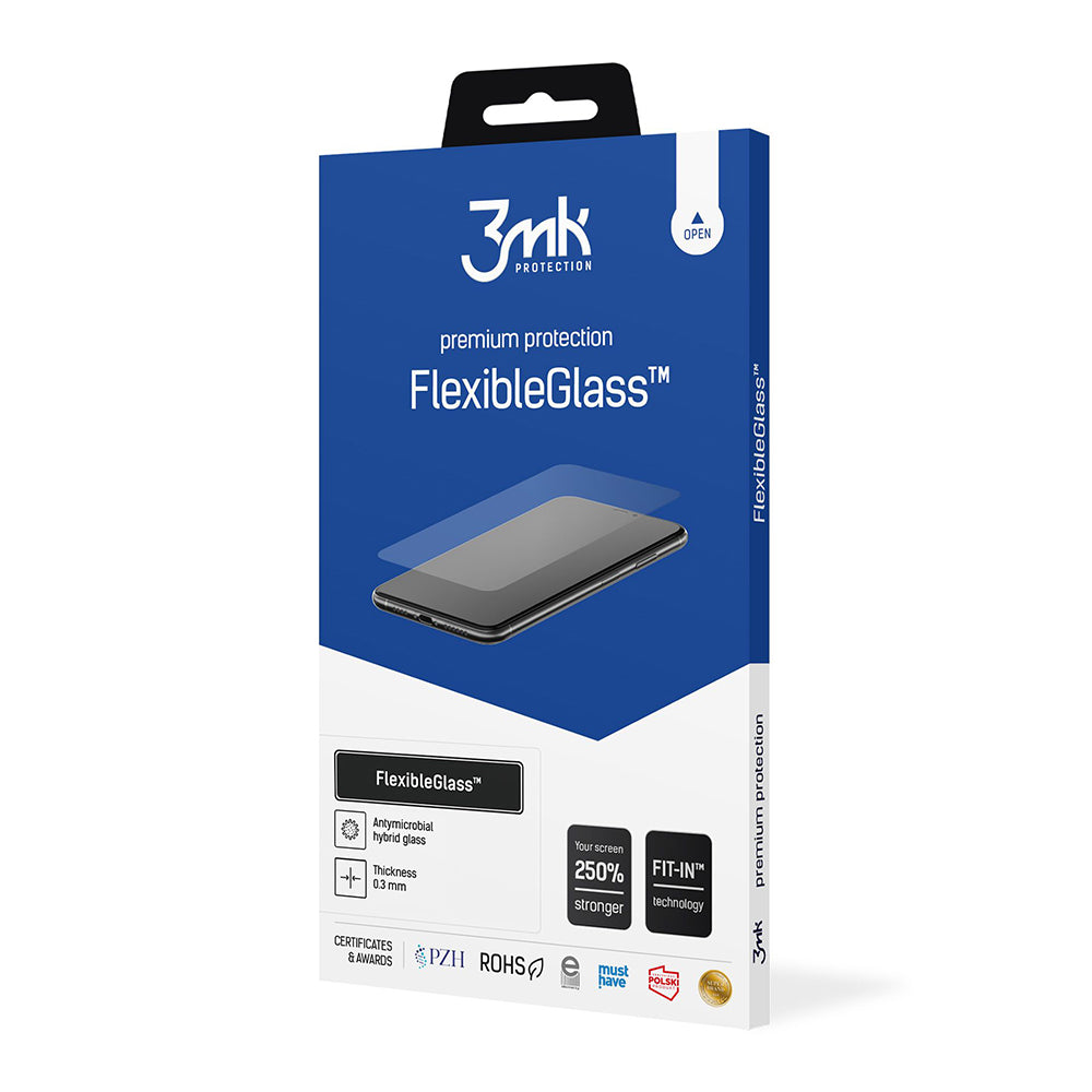 Ochranná fólia na displej 3MK FlexibleGlass pre Apple iPhone 16 Pro, flexibilné sklo, plné lepidlo