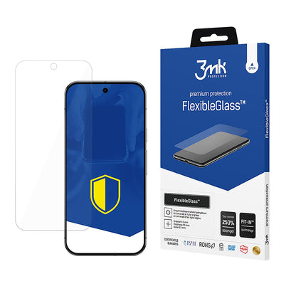 3MK FlexibleGlass Screen Protector for Google Pixel 9 Pro XL, Flexible Glass, Full Glue