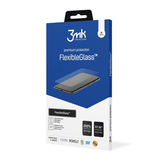 Ochranná fólia na displej 3MK FlexibleGlass pre Nothing Phone (4b), flexibilné sklo, plné lepidlo