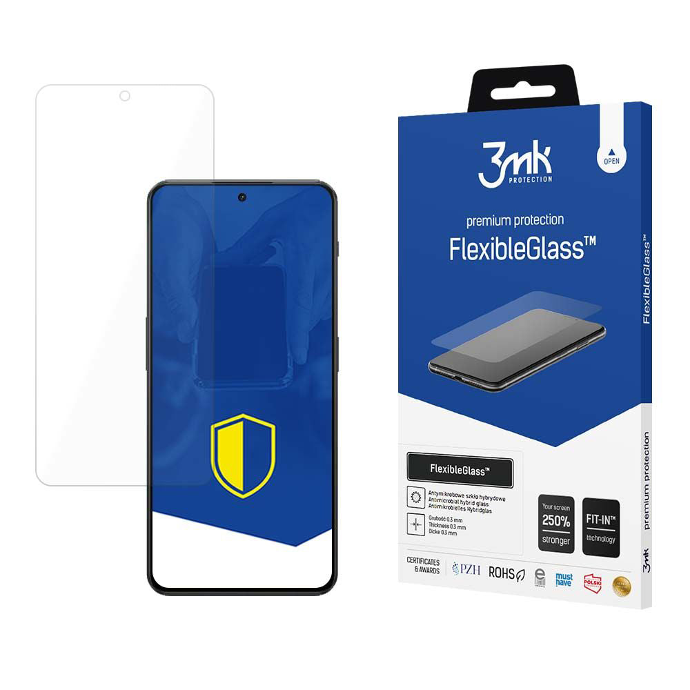 Ochranná fólia na displej 3MK FlexibleGlass pre OnePlus Nord 3, flexibilné sklo, plné lepidlo