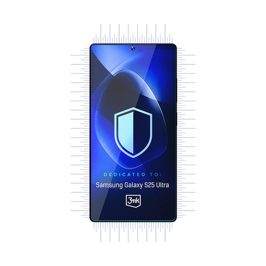 Ochranná fólia na displej 3MK FlexibleGlass pre Samsung Galaxy S25 Ultra S938, flexibilné sklo, plné lepidlo