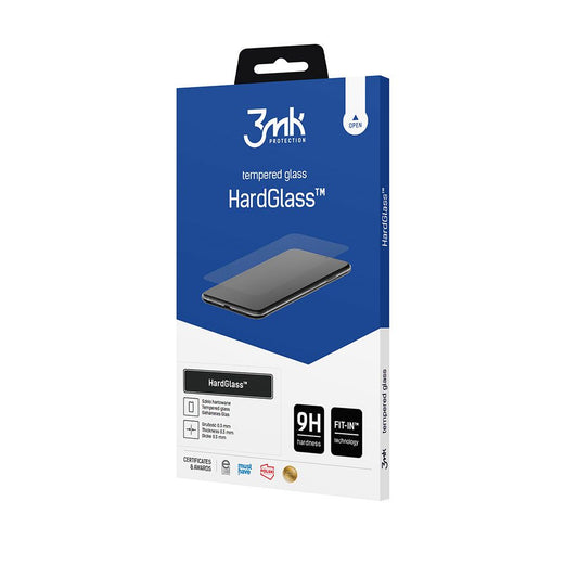Ochranná fólia na displej 3MK HardGlass pre Samsung Galaxy A14 A145 / A14 5G A146, Tvrdené sklo, Full Glue