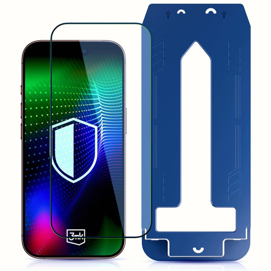 Ochranná fólia 3MK Hardy Ultra na displej pre Apple iPhone 17 Air, Tvrdené sklo, Full Glue, Čierna
