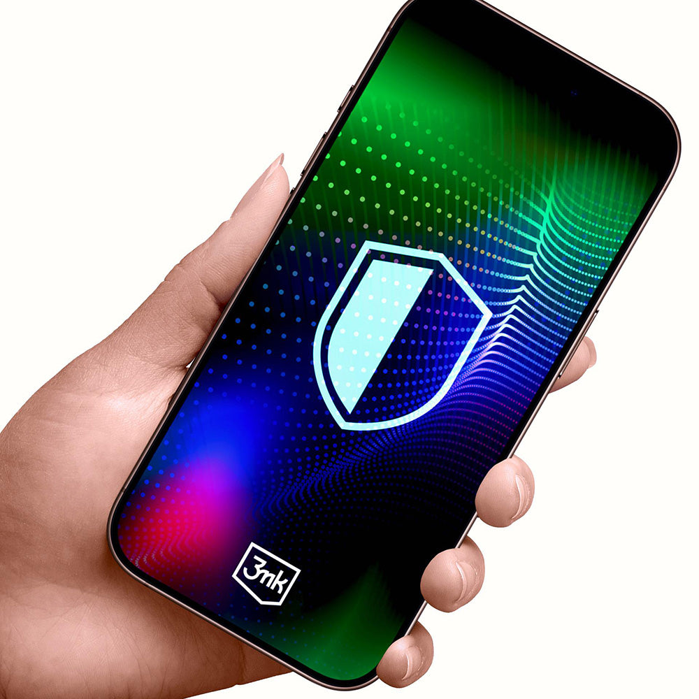 Ochranná fólia 3MK Hardy Ultra na displej pre Apple iPhone 17 Pro, Tvrdené sklo, Full Glue, Čierna