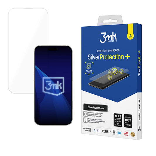 Ochranná fólia na displej 3MK Silver Protect+ pre Apple iPhone 17 Pro, Plast