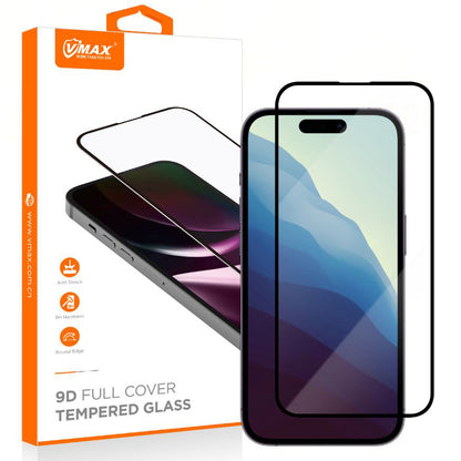 Vmax Screen Protector pre Samsung Galaxy S24+ S926, ochranné sklo, plné lepidlo, 9D, čierna