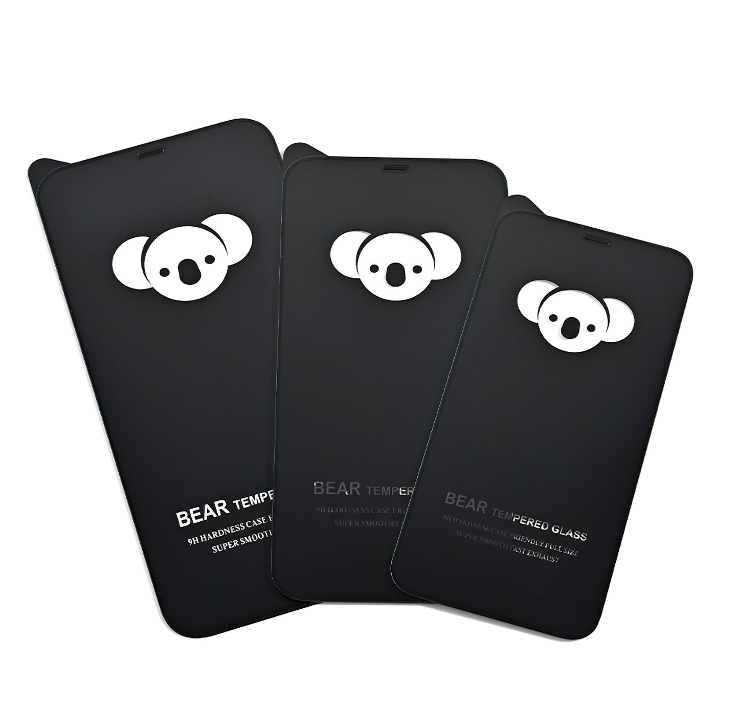 Ochranná fólia na displej Bear HD pre Samsung Galaxy A17 4G / A17 5G / A16 5G A166 / A16 4G A165, tvrdené sklo, plné lepidlo, čierna
