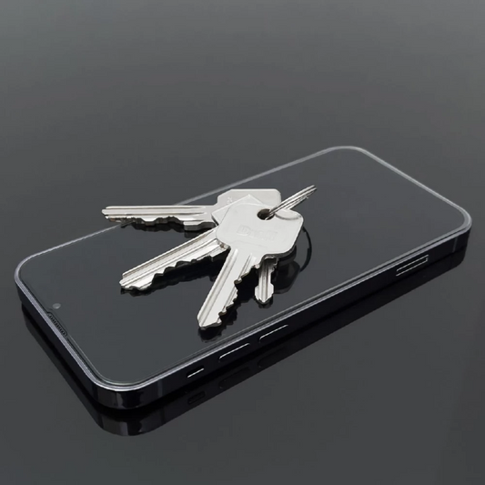Ochranná fólia na displej Privacy WZK AntiSpy pre Apple iPhone 15 Pro, tvrdené sklo, celoplošné lepidlo