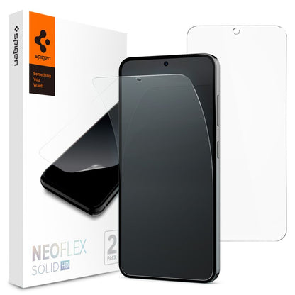 Ochranná fólia Spigen Neo Flex na displej pre Samsung Galaxy S24 S921, Plast, Sada 2 kusy AFL07439