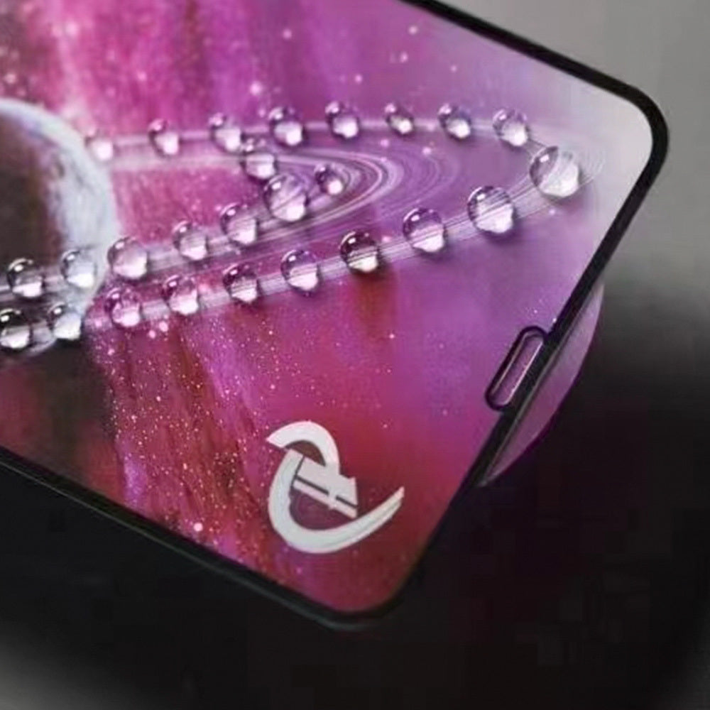 OEM ochranná fólia na displej pre Samsung Galaxy S23 S911 / S22 5G S901, tvrdené sklo, plné lepidlo, sada 10 kusov, 9D, čierna