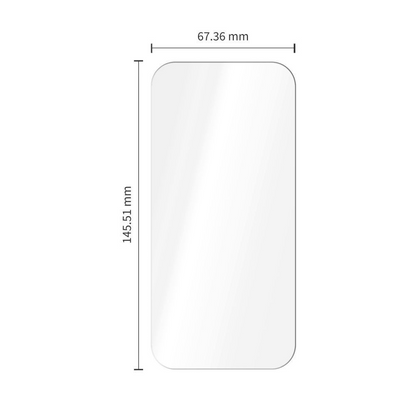 Ochranná fólia na obrazovku Tech-Protect OneTouch pre Apple iPhone 18 Pro Max / 17 Pro Max, tvrdené sklo, plné lepidlo, sada 2 kusy