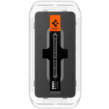 Ochranná fólia na displej Spigen GlastR EZ FIT pre Samsung Galaxy S25+ S936 / S24+ S926, Tvrdené sklo, Full Glue, Sada 2 kusy AGL07432