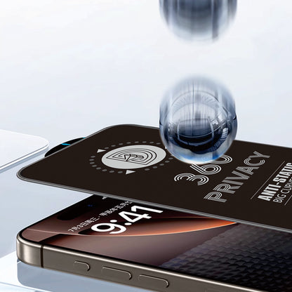 Ochranná fólia na displej Privacy OEM 360 pre Samsung Galaxy A37 5G, tvrdené sklo, plné lepidlo