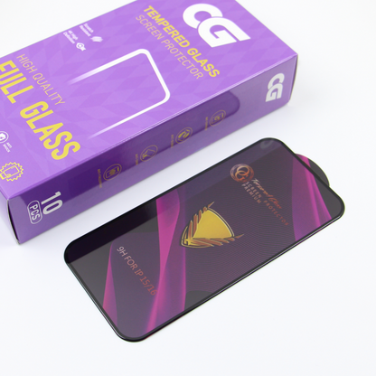 Ochranná fólia na obrazovku OG Premium pre Samsung Galaxy A57 5G, tvrdené sklo, plné lepidlo, sada 10 kusov