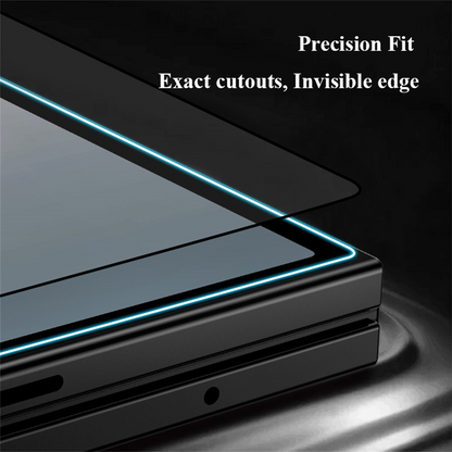 Ochranná fólia na vonkajší displej Lereach pre Samsung Galaxy Z Fold8 Ultra F976 / Z Fold7 F966, tvrdené sklo, plné lepidlo, čierna