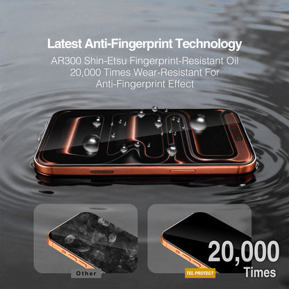 Ochranné sklo na displej Tel Protect 10X HD DLC Diamond Coating pre Samsung Galaxy S26 Ultra S948, tvrdené sklo, celoplošné lepenie, čierne