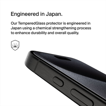 Ochranná fólia na obrazovku Belkin ScreenForce TemperedGlass pre Apple iPhone 15 Pro, tvrdené sklo, plné lepidlo OVA137zz