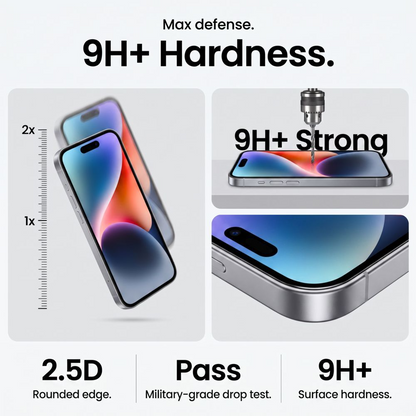 Ochranná fólia na displej Tech-Protect OneTouch pre Apple iPhone 18 Pro / 17 Pro, tvrdené sklo, plné lepidlo, sada 2 kusy, priehľadná