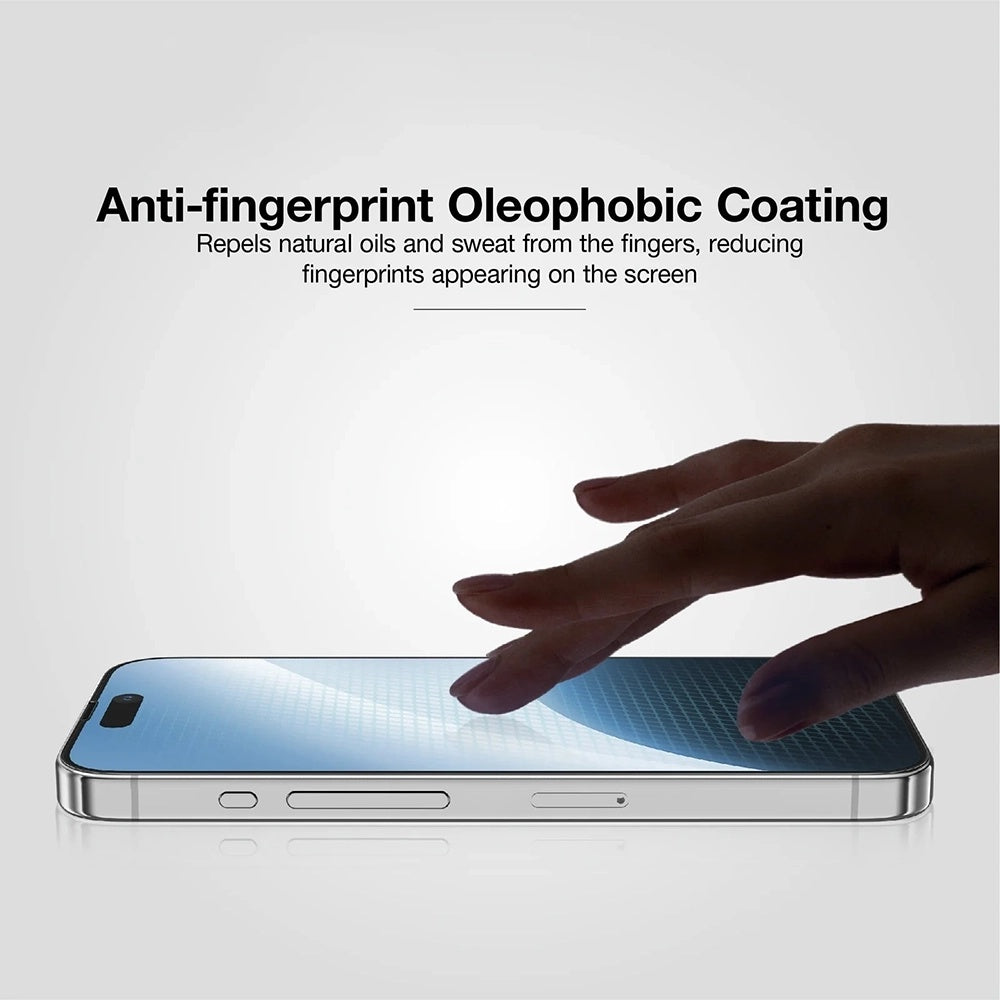 Ochranná fólia na displej Anank 10X Reinforced CG pre Apple iPhone 17 Air, Kalené sklo, Full Glue, 2.5D, Čierna