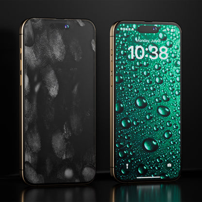 Ochranná fólia na displej Anank 3X Reinforced Invisible pre Apple iPhone 16 Pro Max, tvrdené sklo, plné lepidlo, 3D, čierna