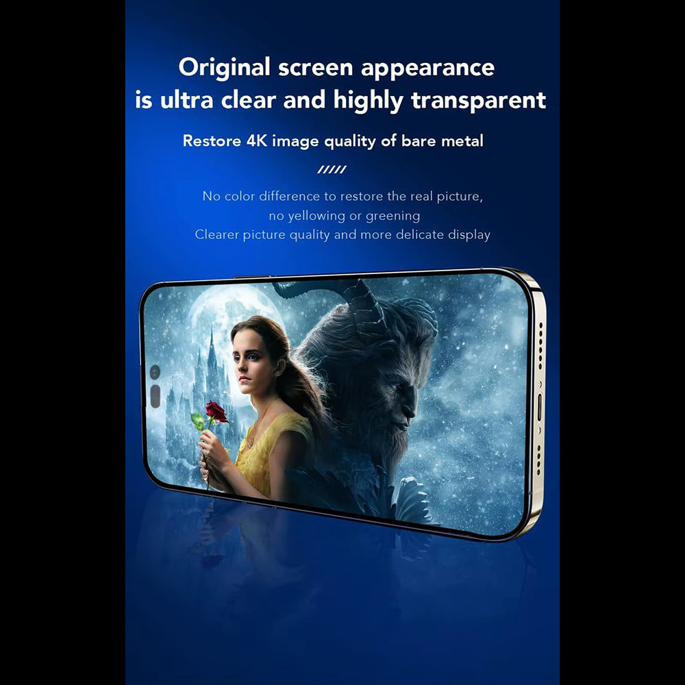 Ochranná fólia na displej Anank 5X Reinforced CG pre Apple iPhone 16 Pro Max, tvrdené sklo, plné lepidlo, 2.5D, čierna